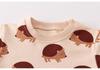 Boys' Cartoon Long Sleeve Knitted Cotton Sweatshirt - New Autumn European & American Style Children's Clothing