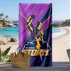 Melbourne Storm Print Strandtuch Weich Tragbar Schnell?Trockenes Handtuch für Pool Sommerurlaub Outdoor Sport