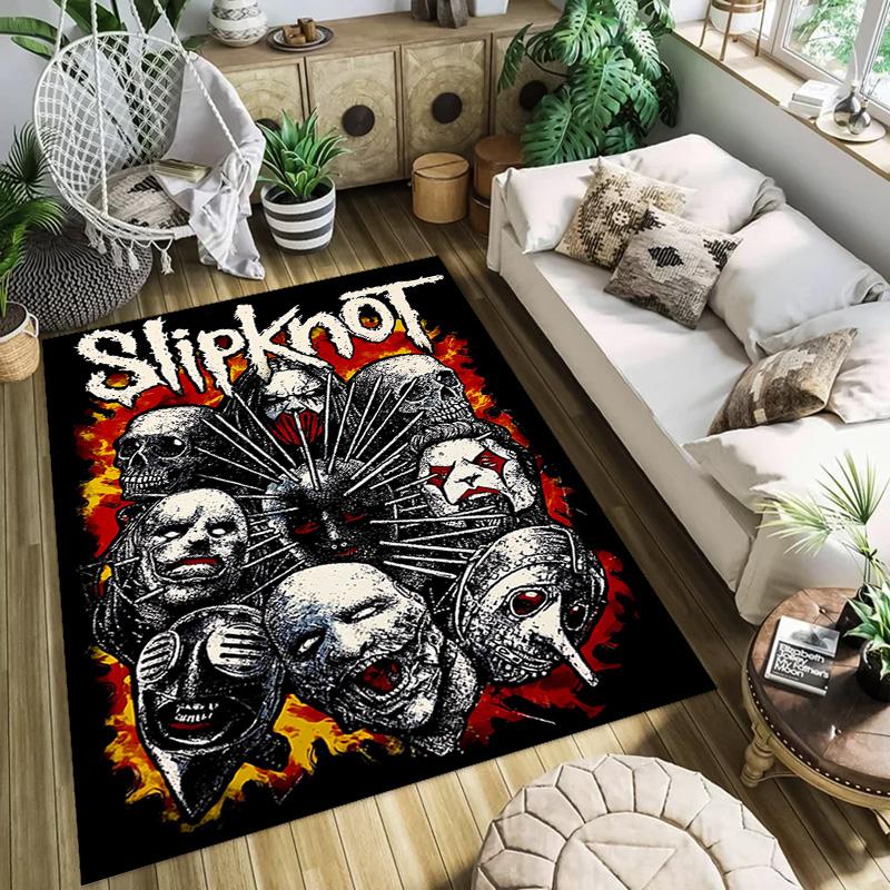 Slipknot: Rebellion carpet Doormat Living room and bedroom mats Bathroom mat Fashion Protective pad