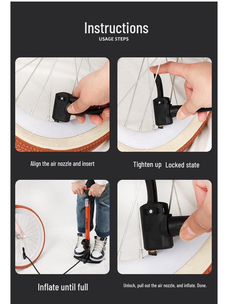 Jingding Universal Electric Bicycle and Car Pump with Digital Display