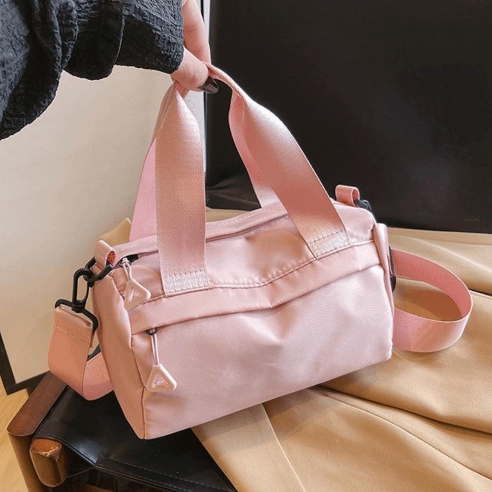 Adjustable Strap Small Gym Bags Large Capacity Shoulder Bag Fashion Nylon Crossbody Bag Fitness