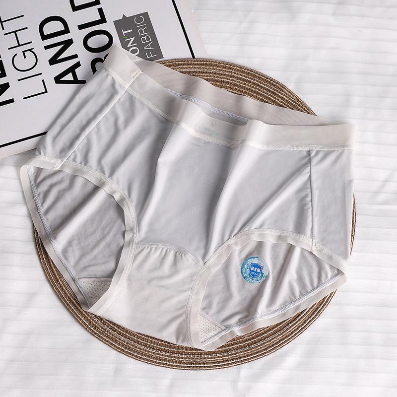 Ladies Spring and Summer Ultra Thin Lovely 10A Bacteriostatic Breathable Ice Silk Quick Drying Underwear