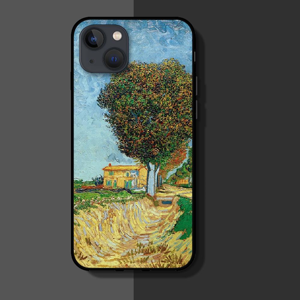 

Чехол для телефона с пейзажной живописью Ван Гога для iPhone Samsung Galaxy Redmi Xiaomi Oppo OnePlus Note SA 7 8 9 10 11 12 13 14 20 21 22 23 53 54 Pro Ultra Samsung Galaxy A12