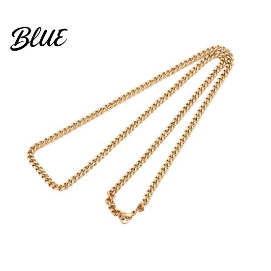 Minimalist Necklace Chain for Men Women Black Thin