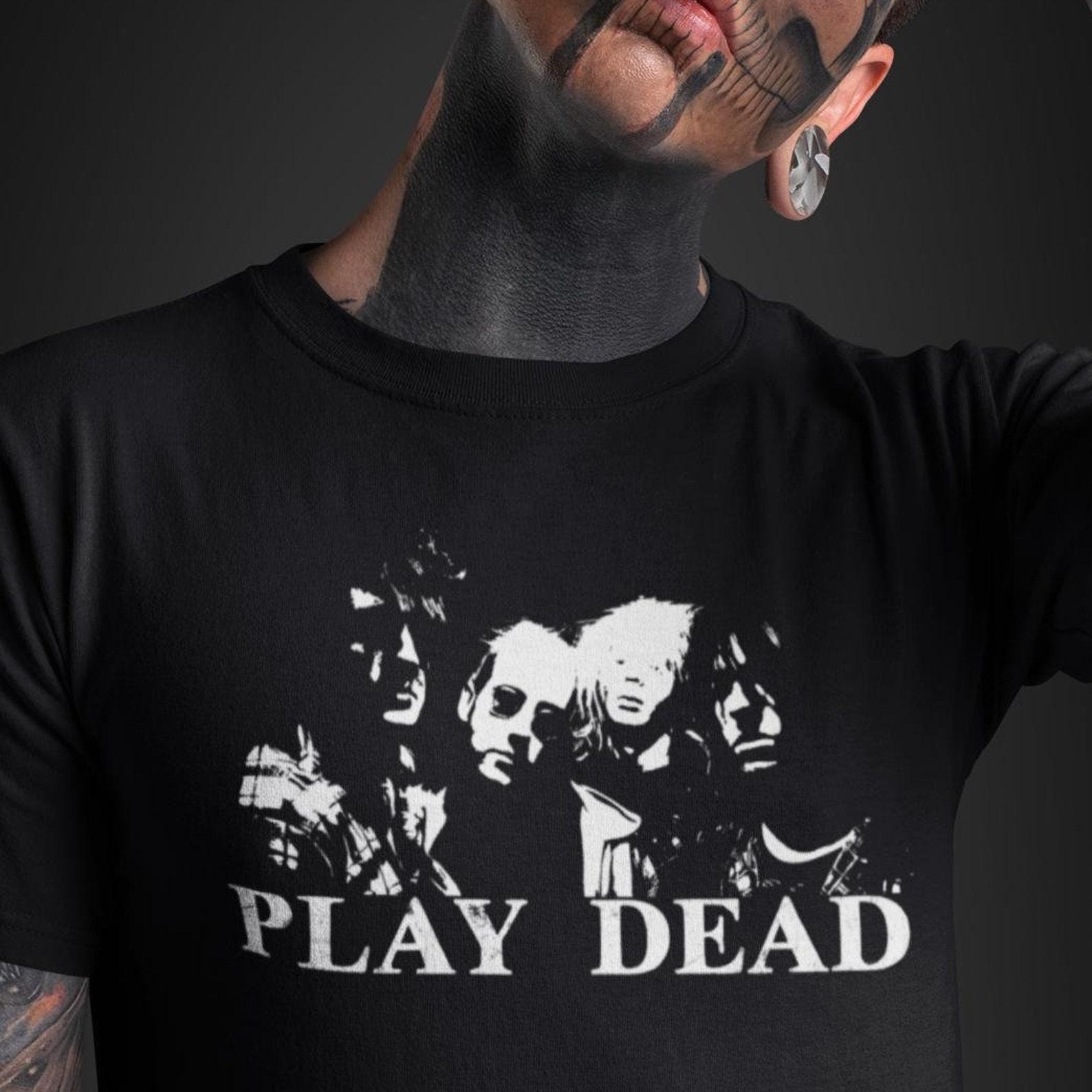 Play Dead T-Shirt – 80s Goth Post Punk Band Tee M