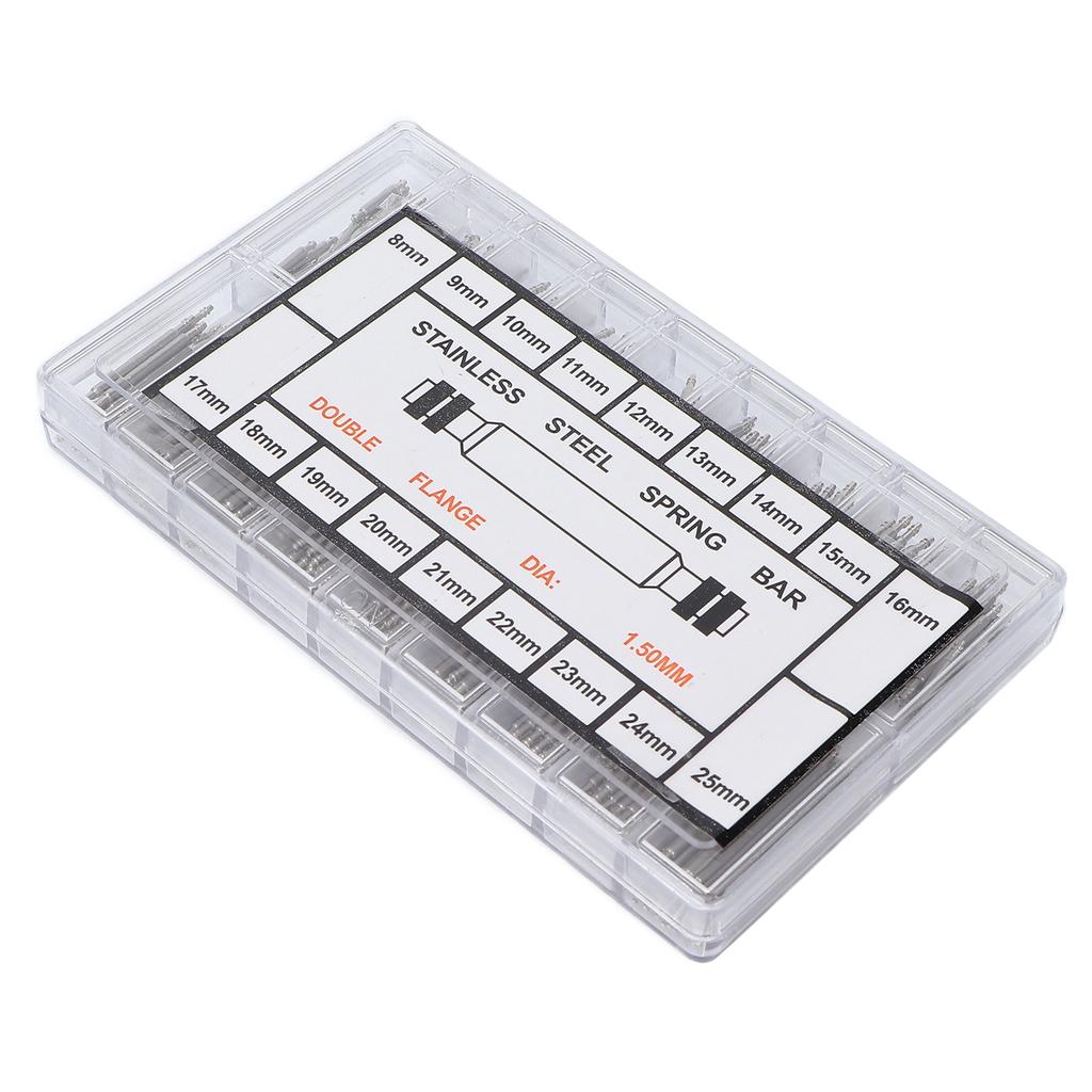 360pcs Strap Link Pins Watch Strap Quick Release Spring Bars for Watchband Replacement Watch Repair