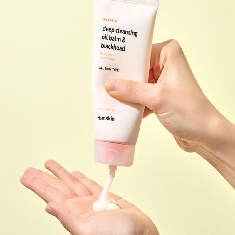 Hanskin Deep Cleansing Oil Balm & Blackhead 100ml X 2