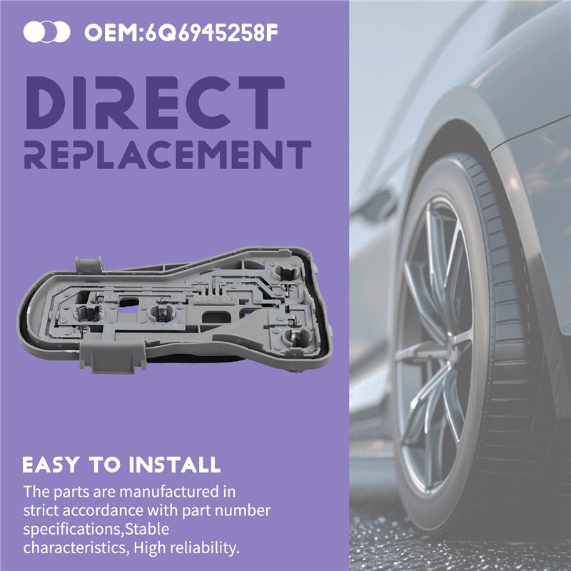 L10A Tail Light Carrier Bulb Holder Lamp Bulb Holder For VW 6Q6945258F For VW Polo 2005-2010 Tail Light Seat Circuit Board