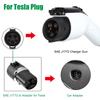 Electric Vehicle Charging Connector SAE J1772 To Teslas Model X Y 3 S EV Charger Adaptor Type 1 Conversion Gun Socket Accessory