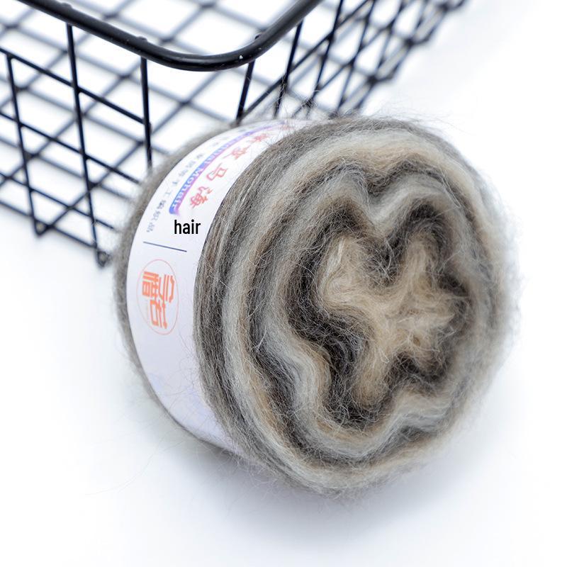 Gradient Mohair Yarn Ball for DIY Knitting & Crochet Projects - Perfect for Scarves, Sweaters, and Blankets