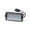 2pcs Car LED Number License Plate Lights Error Free For Seat Ibiza 6L Ab Arosa Altea Cordoba MK1 MK2 Leon 1M Toledo 5P 2004-2009