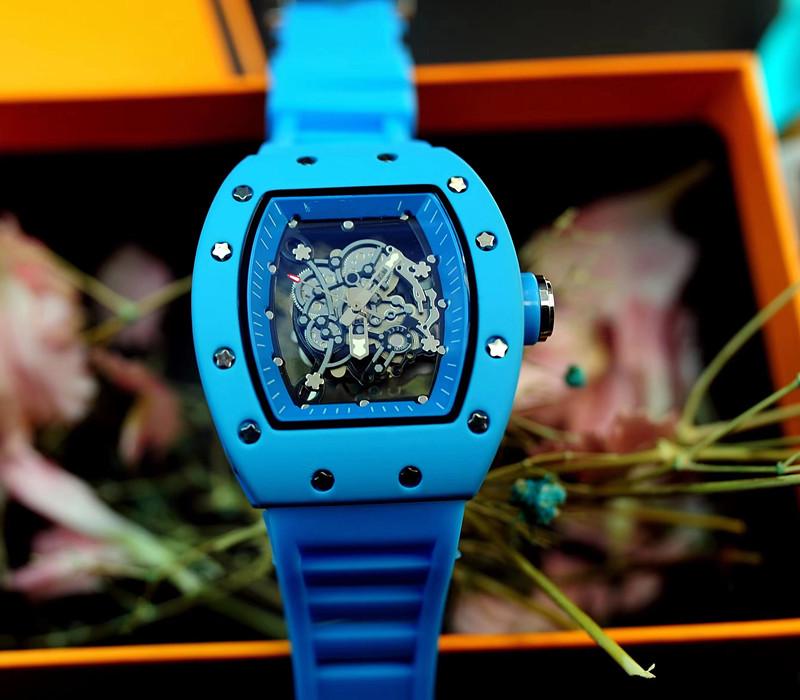 Wangr Unisex Transparent Hollow-out Wristwatch