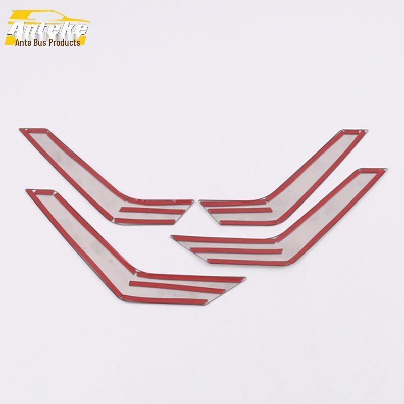 Volkswagen Taoying Moldura da Maçaneta Interna da Porta em Aço Inoxidável - Serve em 20 Modelos