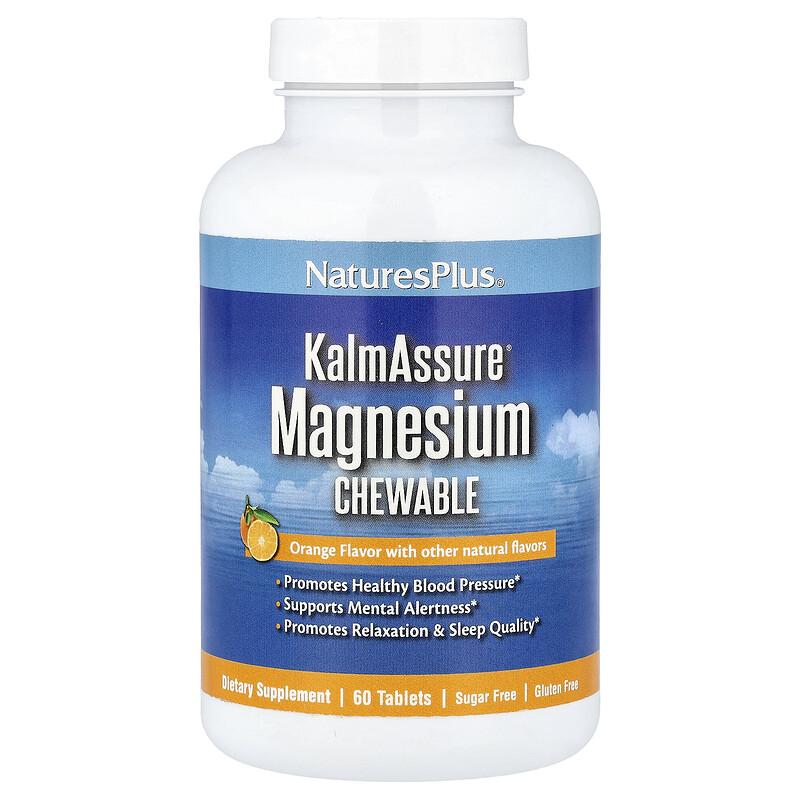 KalmAssure® Magnesium Chewable, Orange, 60 Tablets