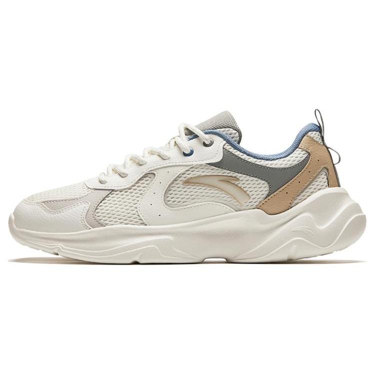 ANTA Casual Shoes White Brown Grey Men s 912428810-3 EU 44