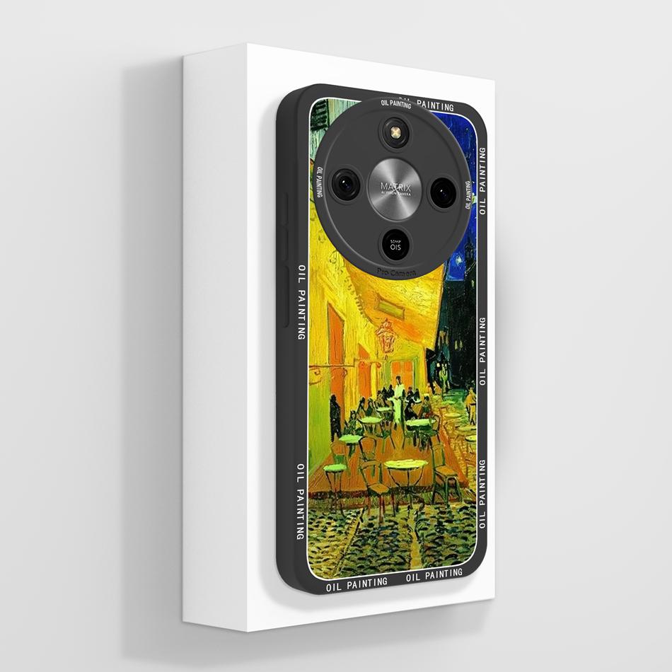 For Honor Magic 8 Lite Case Simple Butterfly Phone Cover Soft Liquid Silicone Shockproof Back Covers For Magic8 Lite 5G Bumper