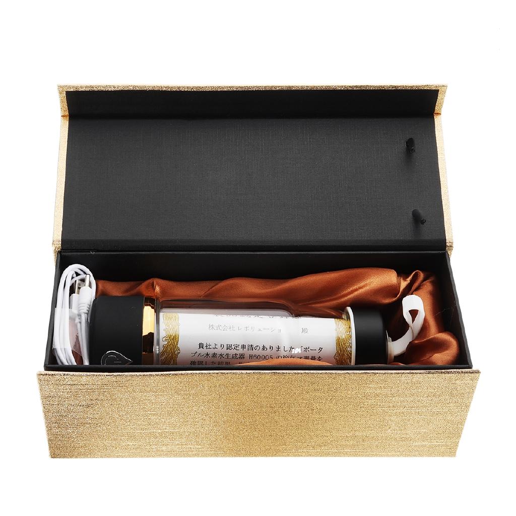 380ML Hydrogen-Water Generator Alkaline Maker Antioxidant USB Rechargeable Portable Hydrogen-Rich Water Filter Cup Ionizer New