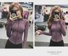 Dámská sportovní bunda na jógu 2023 Slim Fit Rychleschnoucí