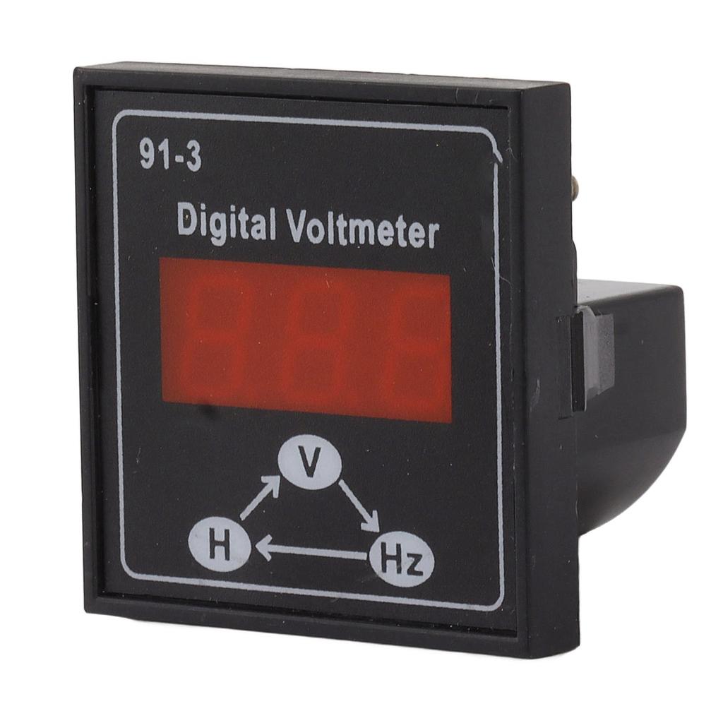 91 3 Digital Voltmeter for Gasoline Diesel Generator Set Accessories 220V 380V Single Phase 3 Phase Voltage Meter