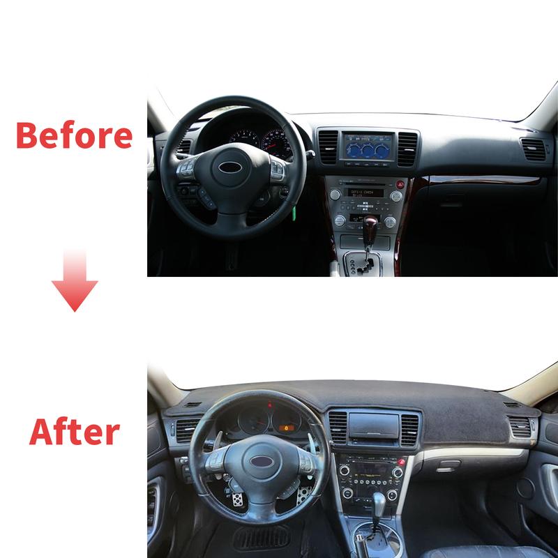 fit for Subaru Outback Legacy Liberty 2003-2009 Car Accessories Dashmat Protective Carpet Dashboard Cover Pad DashMat Sunshade