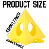 1-50PCS Pyramid Shaped Triangular Bracket Mini Cone Woodworking Spray Painting Door Plank Support Cushion Block Paint Tools