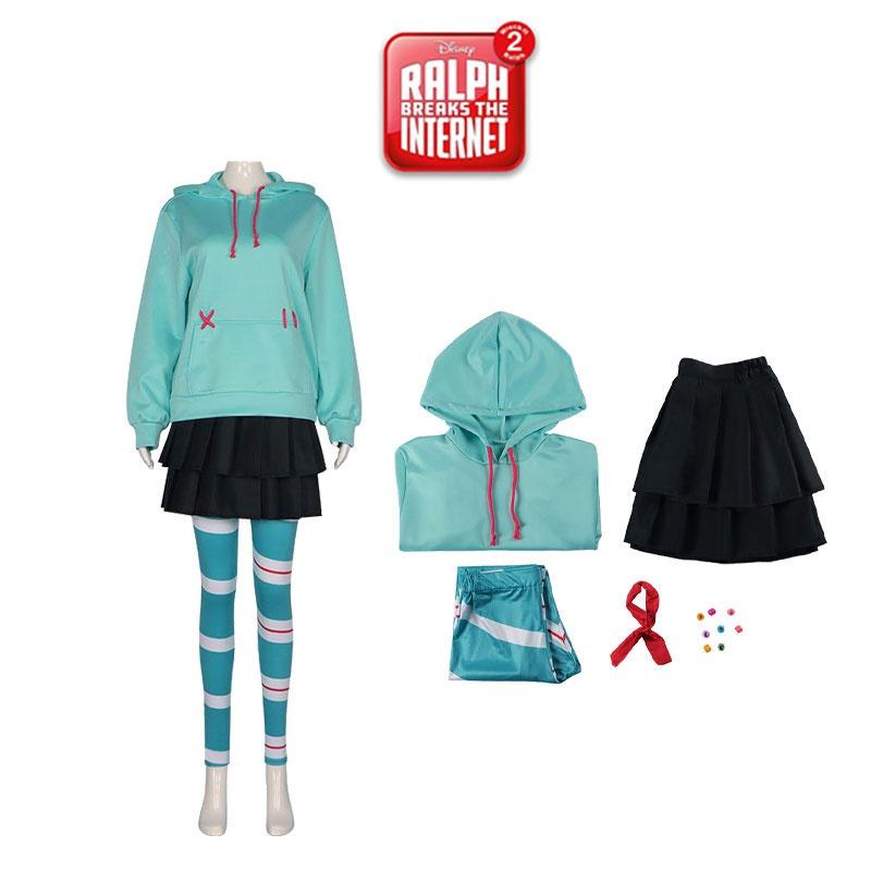 Unschlagbares Ralph reichts 2 Yuni Cosplay Kostüm für Frauen