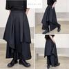 Over the moon Sarouel Plus Lolita M Pants, Wide-leg Pants, Women's, Size, Fashionable, Style, Slimming, Black,