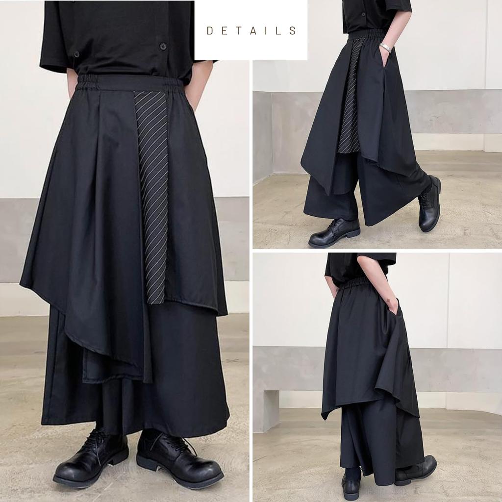 Over the moon Sarouel Plus Lolita M Pants, Wide-leg Pants, Women's, Size, Fashionable, Style, Slimming, Black,