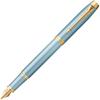 PARKER Parker Fountain Pen IM Writing Rituals Turquoise Green GT Fine Print Gift Box Gift Luxury ...
