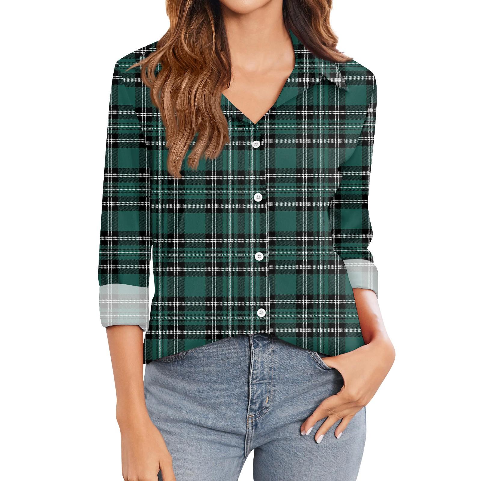 

Женская футболка с принтом, женская рубашка на пуговицах с длинным рукавом, блузка, повседневные топы XL