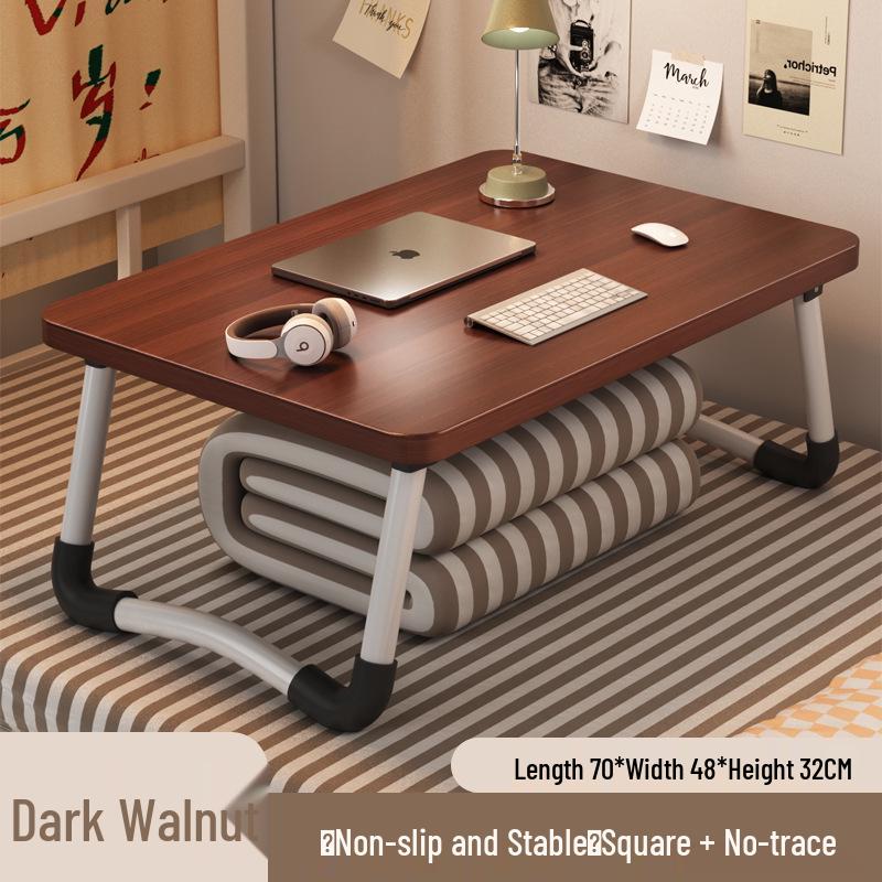 Foldable Bedside Laptop Desk - Lazy Stand & Study Table