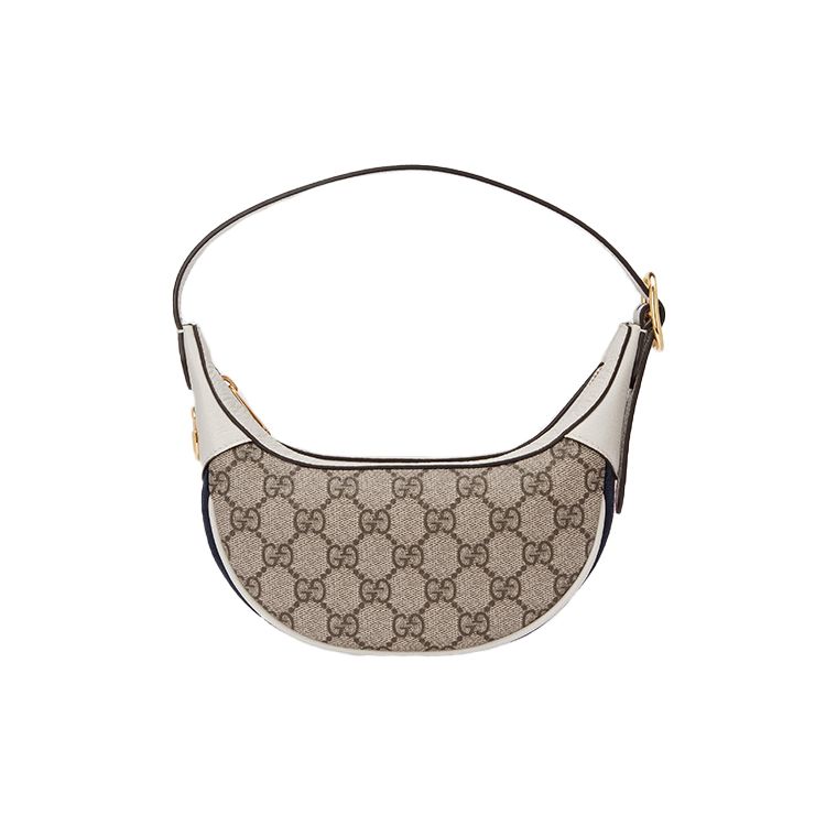 

Gucci Mini Hobo Bag GG Supreme Canvas White Trim 658551-96IWG-9794 Box(Basic Set+Box)