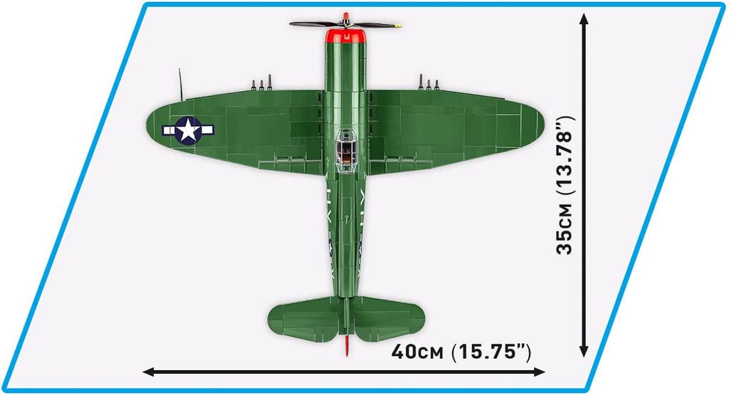 Historical Collection Thunderbolt scale 'Cobi #5737 P-47 (US Army) 1/32