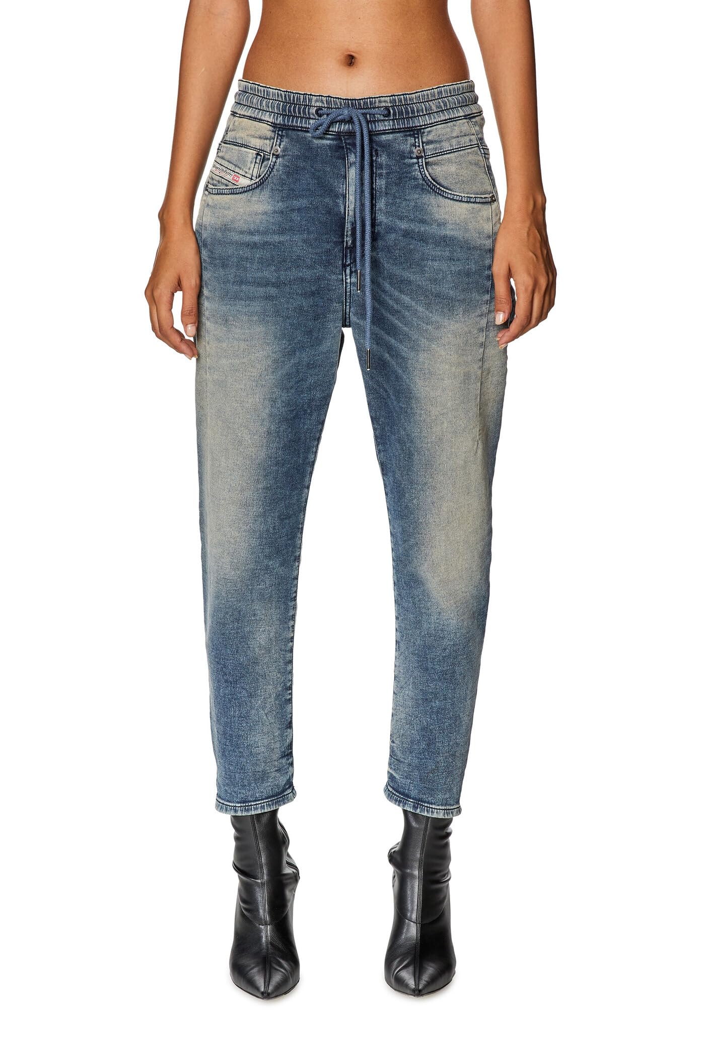 

Diesel Women s Boyfriend Denim Jogger Jeans, 25-inch, Indigo Blue, A09726068FN