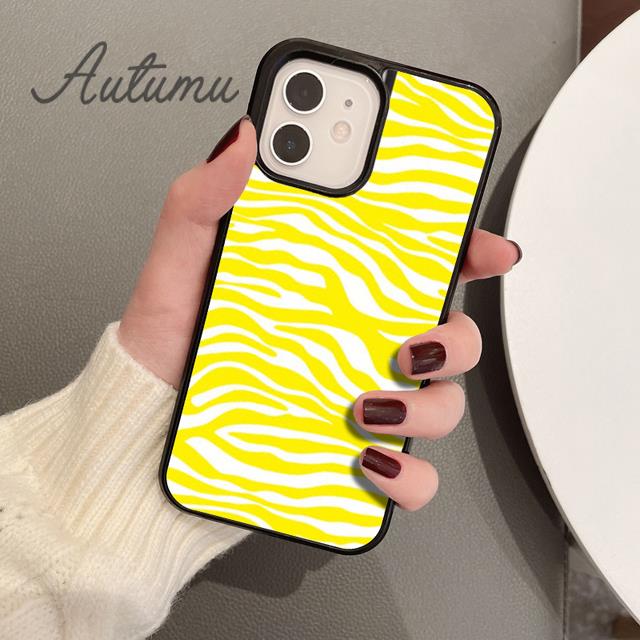 Zebra Drawing Animal Print Phone Case for iPhone 11 12 13 14 Pro Max Mini XR XS SE 2020 6S 7 8 Plus Samsung Galaxy S21 S22 Cover