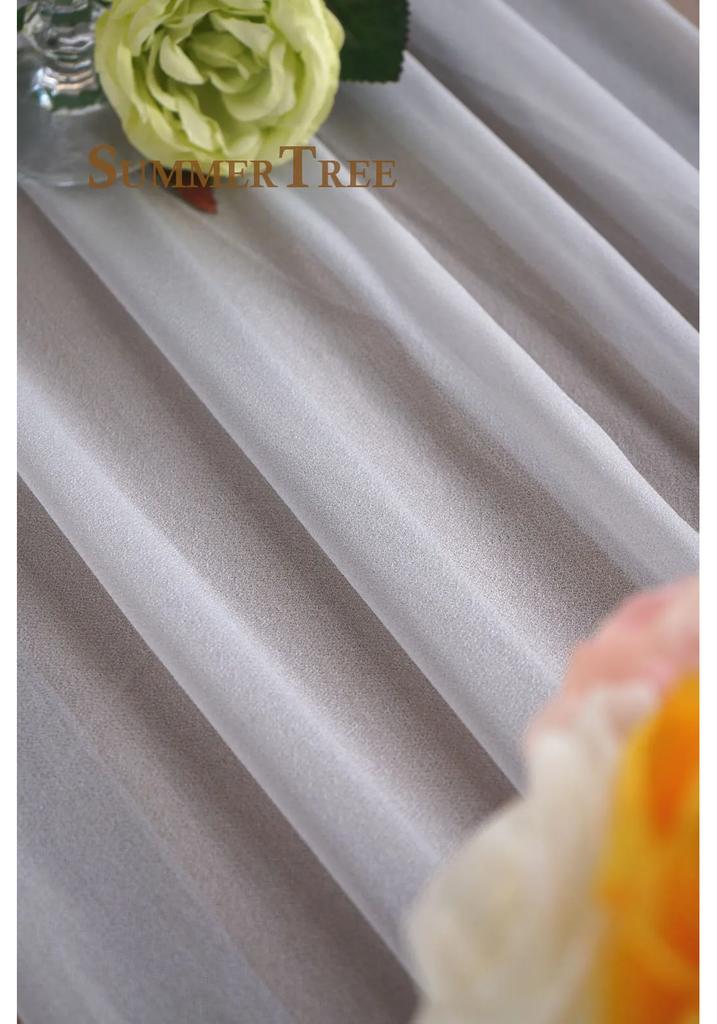 6M / 10M Wedding Arch Draping Elegant Sheer Drapery Fabric Party Backdrop Curtain Home Decor Ceremony Decoration Supplies