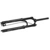 Black Bike Front Fork 27.5inch Straight Steerer Remote Lockout Aluminium Alloy Shock Absorber