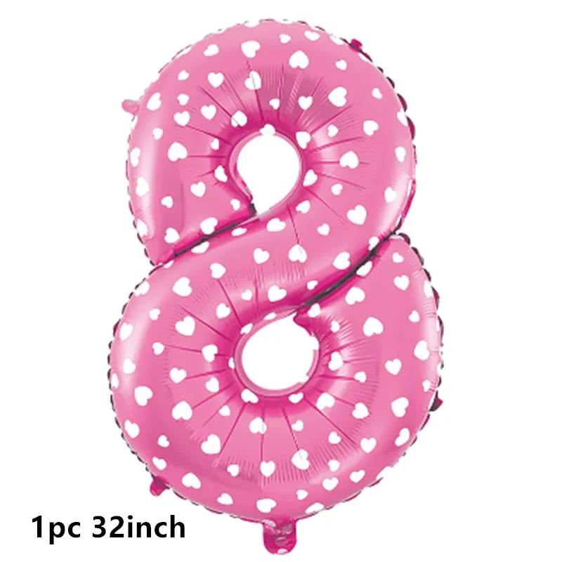 Dora Balloon Cartoon Girl Ballons Happy Birthday Banner Party Decoration Monkey Cake Topper Supplies Gift Disposable Tableware