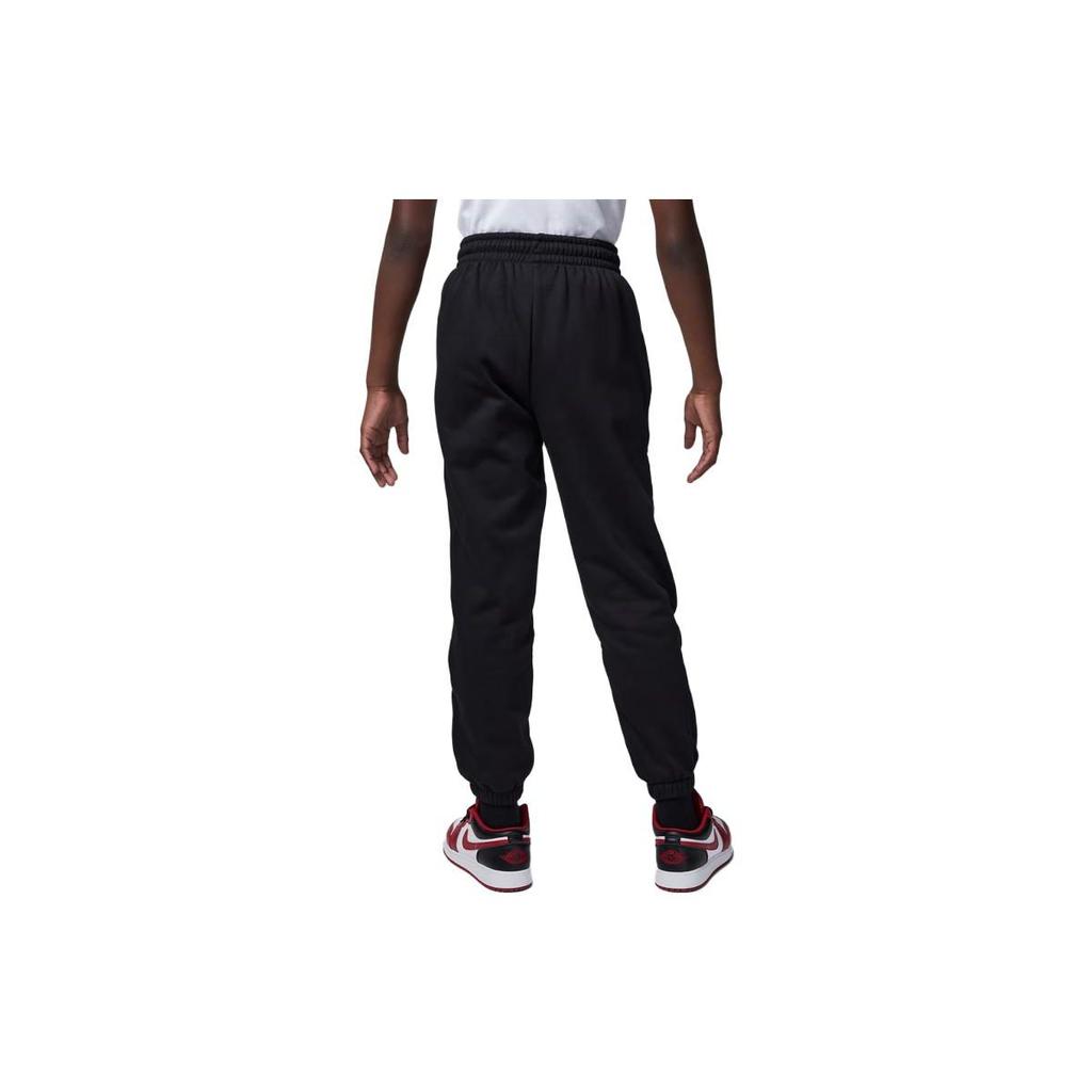Casual Fleece Jogger Pants Kids Bottoms Black FZ1875-010