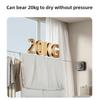 Retractable Clothesline Indoor Invisible Retracting Clothes Drying Laundry Line Wall Mounted Non-Sagging Clothes Hanger Line