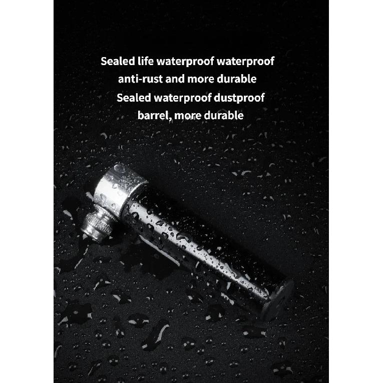 Mini Bike Pump Schrader Presta Valve MTB Road Cycling Pump Aluminum Alloy Bicycle Hand Air Pump Tire Inflator Accessories