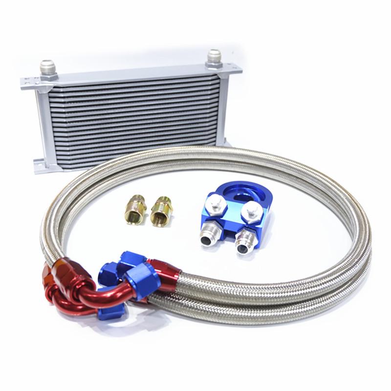 Universal Racing Oil Cooler 10/13/16 Row Radiator for Modified Engines