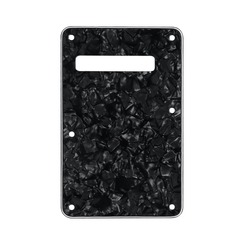 FLEOR Pearl Color ST Electric Guitar Back Plate Backplate Tremolo Cover 4Ply With Screws