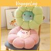 Plush Teddy Toy Animal Cushion Embroidered Design Children Room Reading Nook