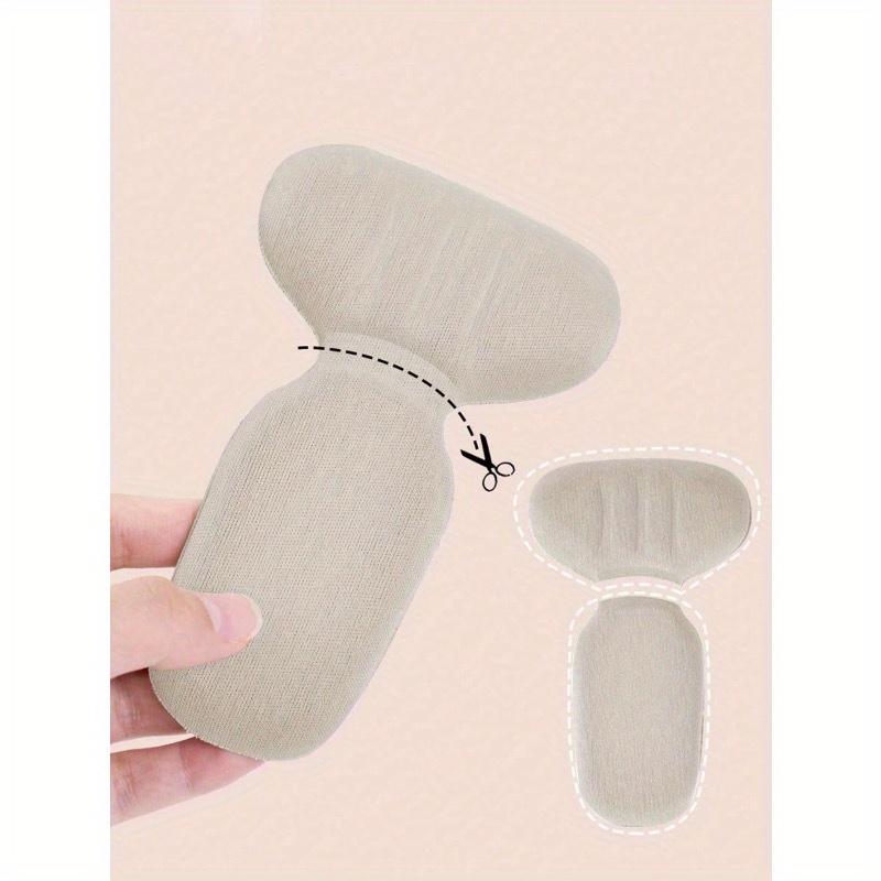 1 Pair T-Shaped Foam Heel Grips, Thickened Anti-Slip & Friction Resistant High Heel Insoles For Women High Heels Women Pumps And Men Sneakers Shoes