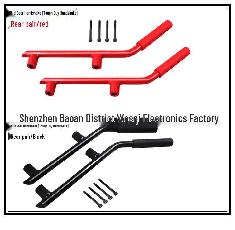 Wild Boar Hard Man Handle Armrest for JK Wrangler 2007-2017, Front and Rear