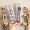 1pc Travel-Ready Clear Organizer Box: Compact, Versatile Storage for Makeup Brushes, Toothbrushes & More - Keeps Essentials Organized