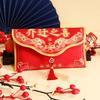 Spring Festival Brocade Red Envelope Tassels New Year Money Bag Money Red Pocket  Wedding Birthday