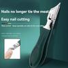 Curved Nail Clipper Stainless Steel Fingernail & Toenail Clipper Cutters Anti-Splash Cuticle Remover Fingernail Clipper Cutters