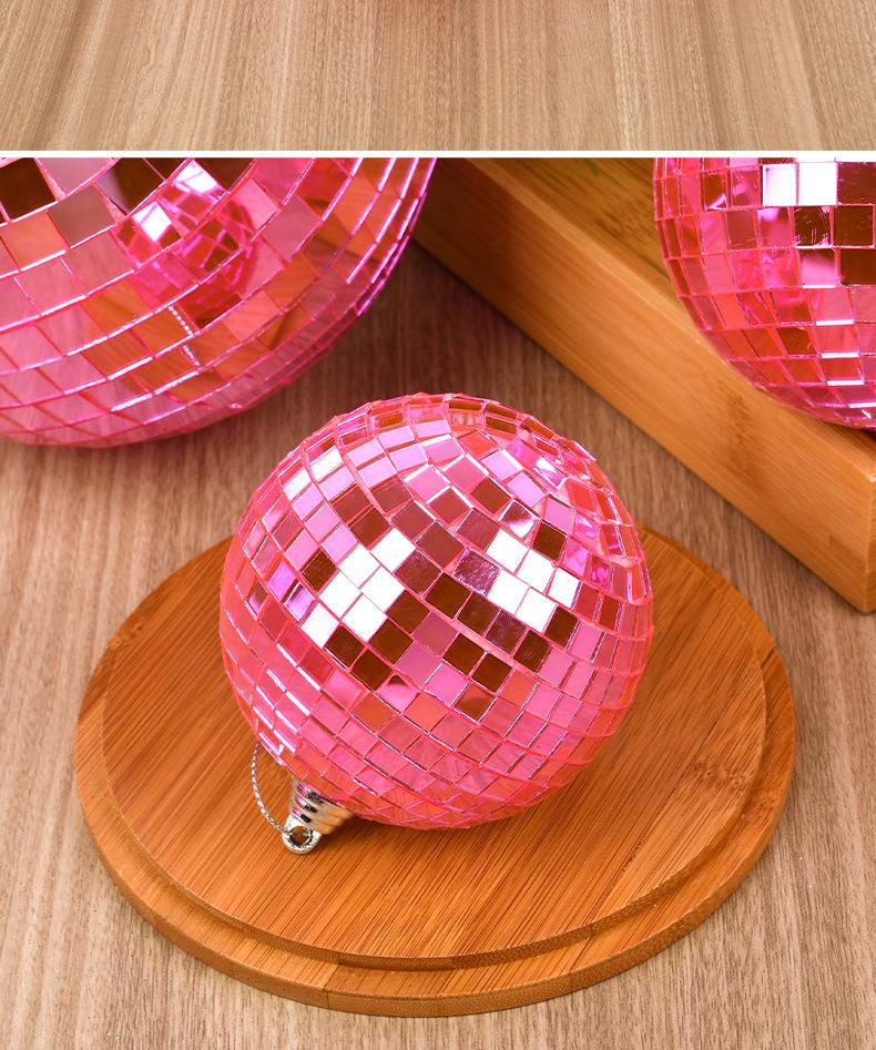 Reflective Glass Disco Ball for Weddings and Stage Performances